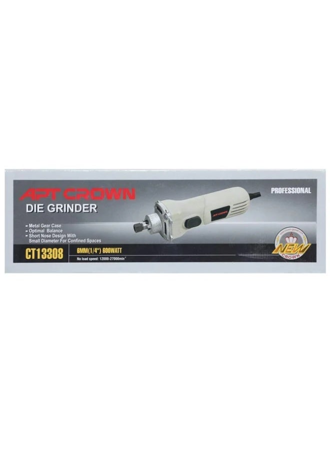 CROWN CT13308 Short Cutting Angle Grinder 600W - Image 2